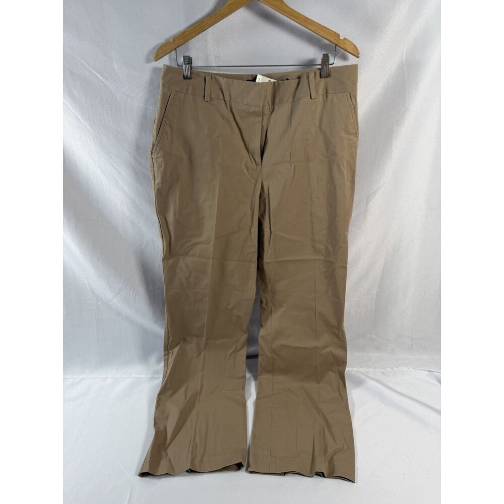 Talbots Heritage Khaki Career Dress Pants Size 14 NWT